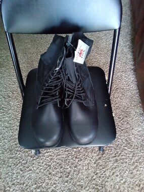 The Fox Outdoor Products Vietnam Jungle Boots Trek Black 14 R NWT Combat